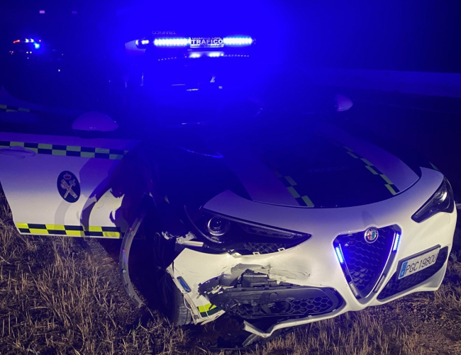 La Guardia Civil ha detenido a un conductor kamikaze en la autopista de Inca